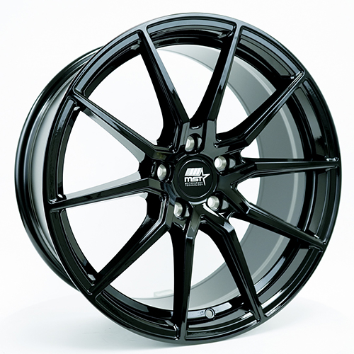 MST Flow Formed Delta D1 Gloss Black - Part Number D1-89565-38-BLK MST Flow Formed Delta D1 Gloss Black Photo