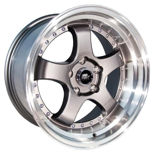 MST MT07 Gunmetal W/ Machined Lip - Part Number 07-88565-20-GNML MST MT07 Gunmetal W/ Machined Lip Photo