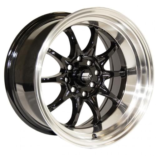 MST MT11 Black W/ Machined Lip - Part Number 11-5816-0-BLKL MST MT11 Black W/ Machined Lip Photo