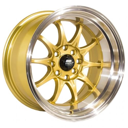 MST MT11 Gold W/ Machined Lip - Part Number 11-7917-20-GLDL MST MT11 Gold W/ Machined Lip Photo