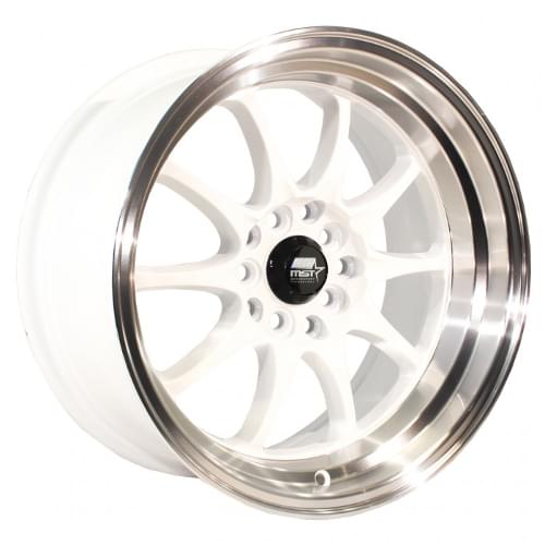 MST MT11 White W/ Machined Lip - Part Number 11-7917-20-WHTL MST MT11 White W/ Machined Lip Photo
