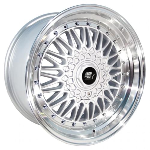 MST MT13 Silver W/ Machined Lip - Part Number 13-5816-20-SILL MST MT13 Silver W/ Machined Lip Photo