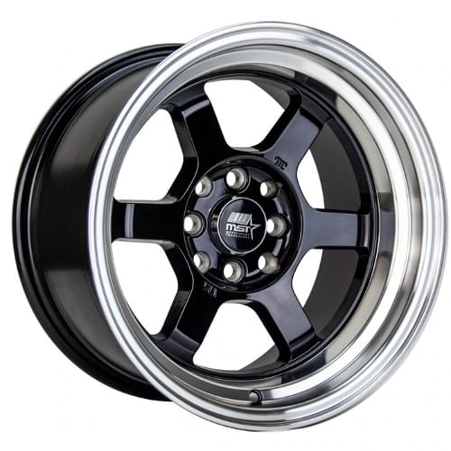 MST MT01 Time Attack Black W/ Machined Lip - Part Number 01T-6865-20-BLKL MST MT01 Time Attack Black W/ Machined Lip Photo
