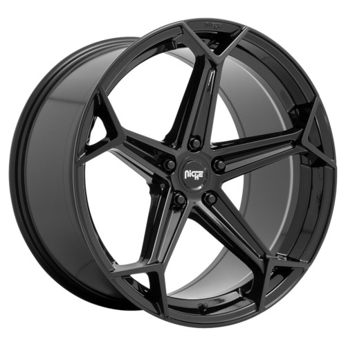 Niche Arrow N258 Gloss Black - Part Number M258200521+35 Niche Arrow N258 Gloss Black Photo