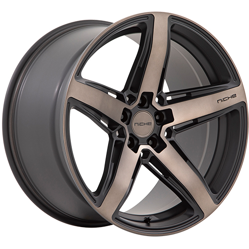 Niche Teramo M271 Matte Black W/ Double Dark Tint - Part Number M271209033+38 Niche Teramo M271 Matte Black W/ Double Dark Tint Photo