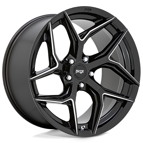 Niche M266 Torsion Gloss Black Milled - Part Number M2662005F8+27 Niche M266 Torsion Gloss Black Milled Photo