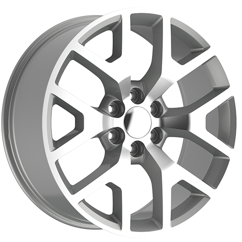 OE Performance 169MS Silver Machined Face - Part Number 169MS-2298331 OE Performance 169MS Silver Machined Face Photo