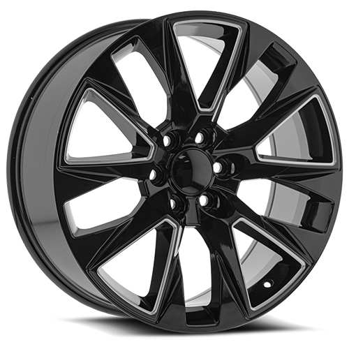 OE Revolution C-14 Gloss Black Milled - Part Number C14-26105030GBM OE Revolution C-14 Gloss Black Milled Photo