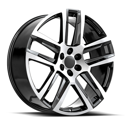 OE Revolution C-32 Gloss Black Machined - Part Number C32-26105031BM OE Revolution C-32 Gloss Black Machined Photo