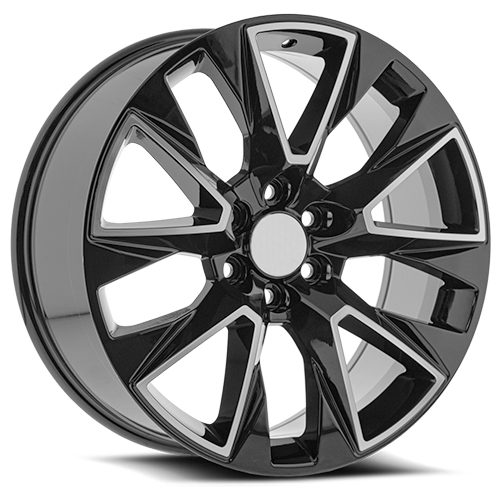 OE Revolution C-14 Gloss Black Machined Face - Part Number C14-2410655+31BM OE Revolution C-14 Gloss Black Machined Face Photo