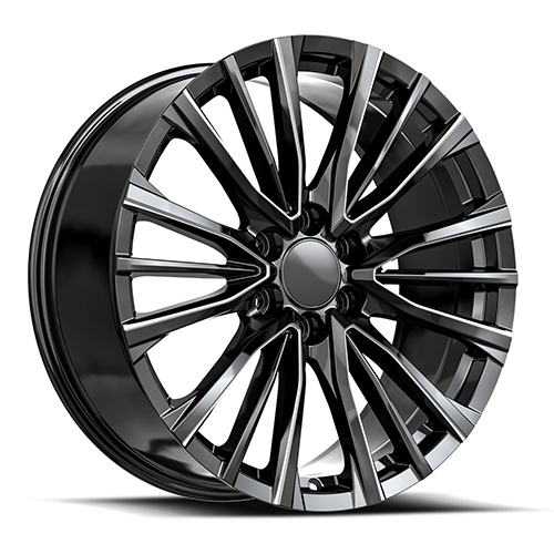 OE Revolution CAD-36 Gloss Black Milled - Part Number CAD36-26105031GBM OE Revolution CAD-36 Gloss Black Milled Photo