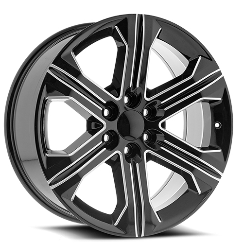OE Revolution G-13 Gloss Black Milled - Part Number G13-2290655+31BMW OE Revolution G-13 Gloss Black Milled Photo