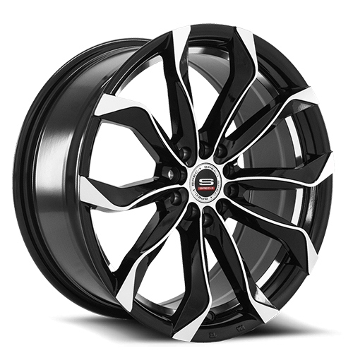 Spec-1 SP-44 Gloss Black Machined - Part Number SP4418852340BM Spec-1 SP-44 Gloss Black Machined Photo