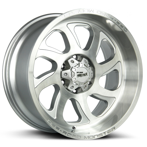 Off-Road Monster M22 Brushed Face Silver - Part Number M22212527N44BFS Off-Road Monster M22 Brushed Face Silver Photo