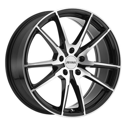 Petrol P0A Gloss Black W/ Machined Face - Part Number 1980P0A405112B72 Petrol P0A Gloss Black W/ Machined Face Photo