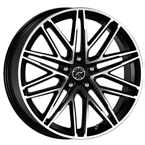 Platinum Atonement 460 Gloss Black Diamond Cut Face - Part Number 460-7844U+40 Platinum Atonement 460 Gloss Black Diamond Cut Face Photo