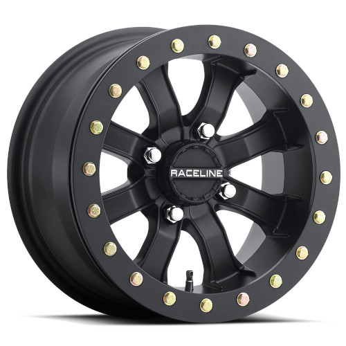 Raceline A71B UTV Mamba Beadlock Satin Black - Part Number A71B-27011-52 Raceline A71B UTV Mamba Beadlock Satin Black Photo