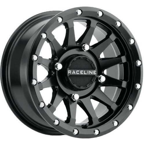 Raceline A95 UTV Trophy Beadlock Black - Part Number A95B-57037+10 Raceline A95 UTV Trophy Beadlock Black Photo