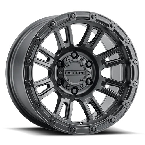 Raceline Compass 956B Satin Black - Part Number 956B-89060+18 Raceline Compass 956B Satin Black Photo