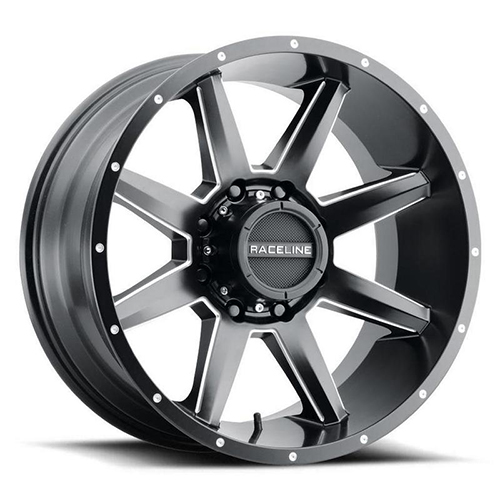 Raceline Stryker 954M Satin Black Milled - Part Number 954M-78580-00 Raceline Stryker 954M Satin Black Milled Photo
