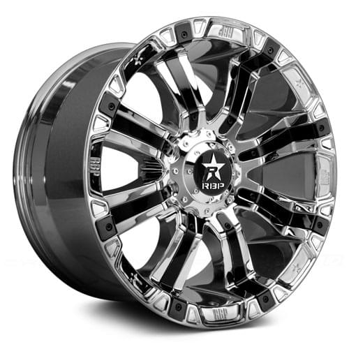 RBP 94R Chrome W/ Black Inserts - Part Number 94R-2090-86-00C-D RBP 94R Chrome W/ Black Inserts Photo