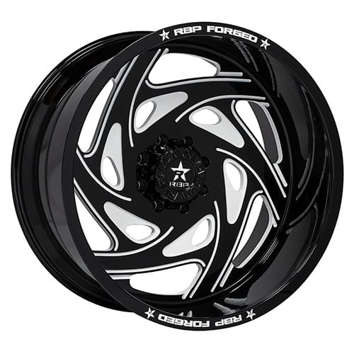 RBP Forged Sidewinder Black Milled - Part Number 36RF-2214-86-76BG-D RBP Forged Sidewinder Black Milled Photo
