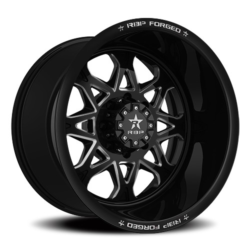 RBP Forged Assault Black Milled - Part Number 79RF-2214-66-76BG RBP Forged Assault Black Milled Photo