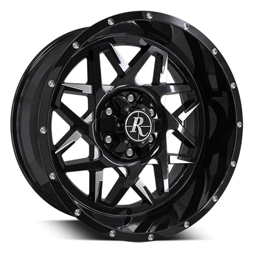HD Offroad Caliber Black Milled Face - Part Number CA201085-25ML3 HD Offroad Caliber Black Milled Face Photo