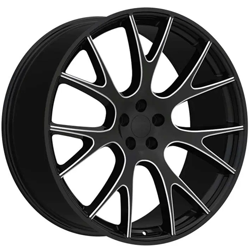 Replica Wheels REP218 Black Milled - Part Number REP218-22964BMW Replica Wheels REP218 Black Milled Photo