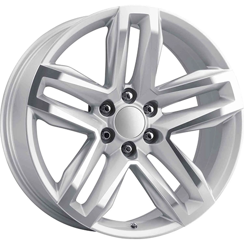 Replica Tech RT-14 Silver W/ Machined Face - Part Number RT14-2290UU15PSM-I Replica Tech RT-14 Silver W/ Machined Face Photo