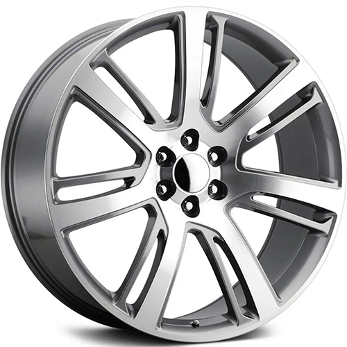 Replica Tech RT-7 Silver W/ Machined Face - Part Number RT7-2610XX30RSM-I Replica Tech RT-7 Silver W/ Machined Face Photo