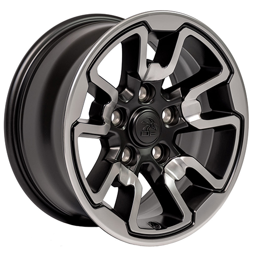 OE Wheels Dodge Ram Rebel DG55 Polished W/ Satin - Part Number DG55-17080-5550-18PB1 OE Wheels Dodge Ram Rebel DG55 Polished W/ Satin Photo
