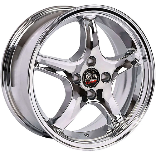 OE Wheels Ford Mustang Cobra FR04 Chrome - Part Number FR04B-D17105-5450-27C OE Wheels Ford Mustang Cobra FR04 Chrome Photo