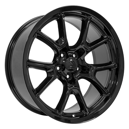 OE Wheels Dodge Challenger DG21 Gloss Black - Part Number DG21-22095-6550-9B OE Wheels Dodge Challenger DG21 Gloss Black Photo