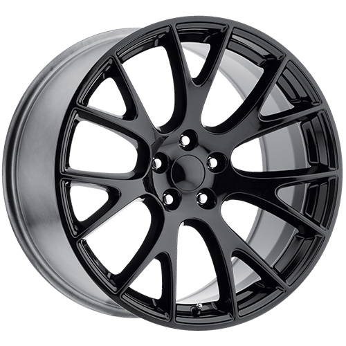 Replica Wheels REP218 Gloss Black - Part Number REP218-21164B-7038 Replica Wheels REP218 Gloss Black Photo