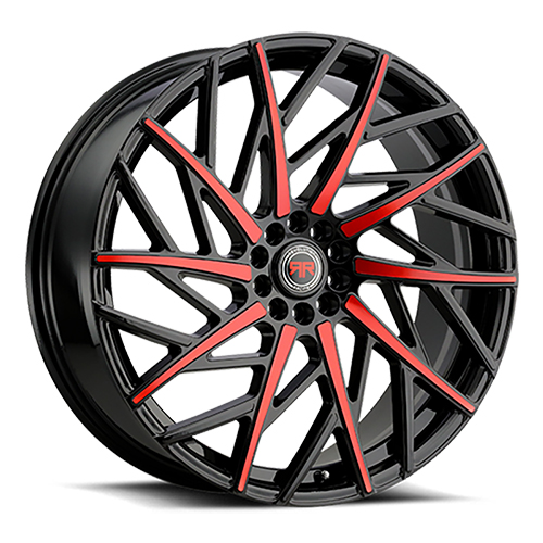 Revolution Racing RR21 Black W/ Red Machined Accents - Part Number RR21-20851014+40BR Revolution Racing RR21 Black W/ Red Machined Accents Photo