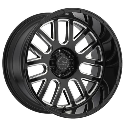 Black Rhino Pismo Gloss Black W/ Milled Spokes - Part Number 1895PIS066140B12 Black Rhino Pismo Gloss Black W/ Milled Spokes Photo