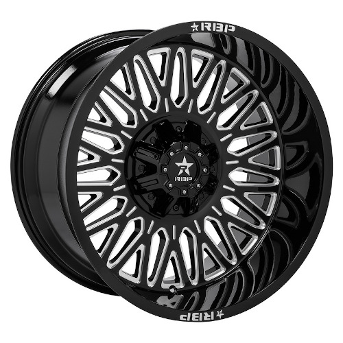 RBP Tycoon 02R Gloss Black Milled - Part Number 02R-2010-82-12BG RBP Tycoon 02R Gloss Black Milled Photo