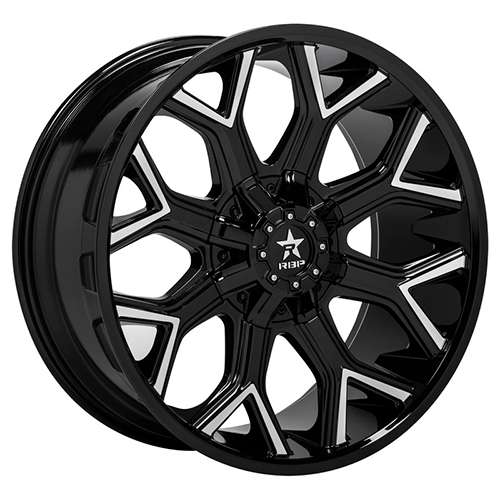 RBP 88R Tribute Black Milled - Part Number 88R-2210-97-00BG RBP 88R Tribute Black Milled Photo