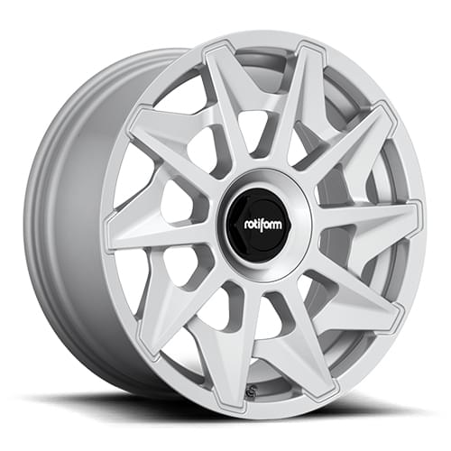 Rotiform CVT R124 Gloss Silver - Part Number R1241985F3+35 Rotiform CVT R124 Gloss Silver Photo
