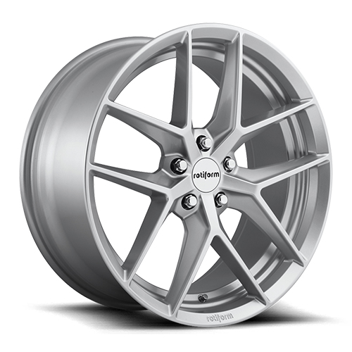 Rotiform FLG R133 Gloss Silver - Part Number R133198565+45 Rotiform FLG R133 Gloss Silver Photo