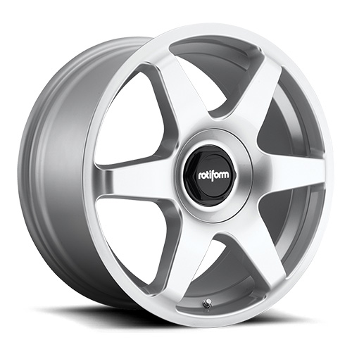 Rotiform Six R114 Gloss Silver - Part Number R114188552+35 Rotiform Six R114 Gloss Silver Photo