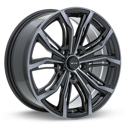 RTX Black Widow Black Machined W/ Grey Accents - Part Number 082436 RTX Black Widow Black Machined W/ Grey Accents Photo