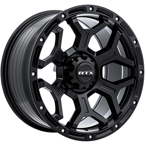 RTX Goliath Satin Black W/ Milled Rivets - Part Number 083110 RTX Goliath Satin Black W/ Milled Rivets Photo
