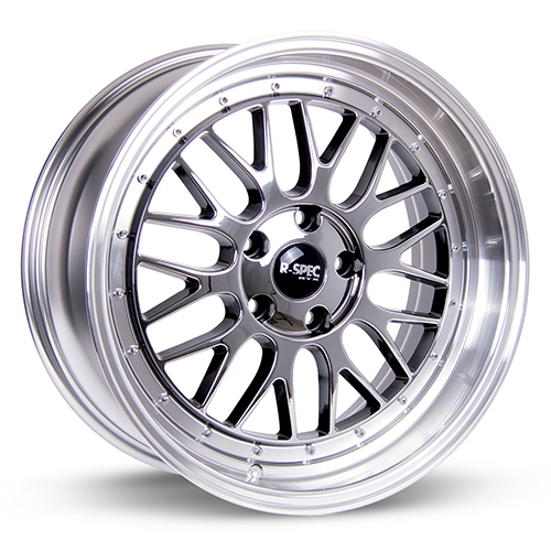 RTX Amaze II Black Chrome W/ Machined Lip - Part Number 081513 RTX Amaze II Black Chrome W/ Machined Lip Photo