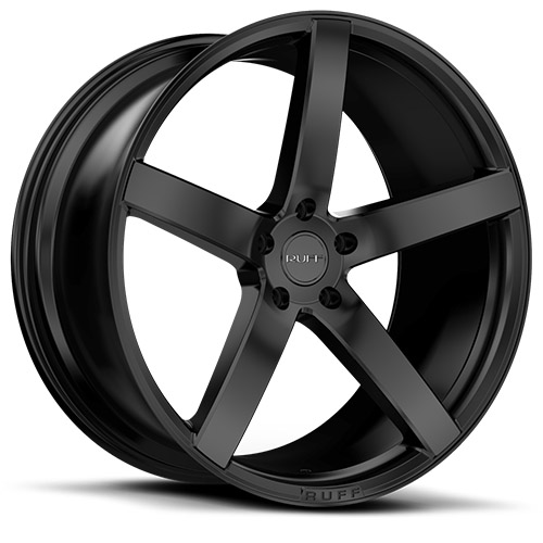 Ruff Racing R1 Satin Black - Part Number 2085R01385114M73 Ruff Racing R1 Satin Black Photo