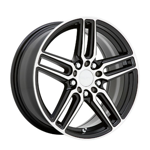 Ruff Racing Nitro Gloss Black Machined - Part Number 1880RDN385D04F72 Ruff Racing Nitro Gloss Black Machined Photo