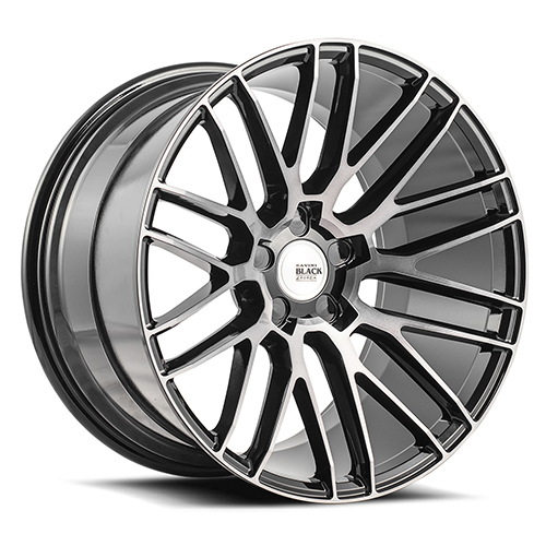 Savini BM13 Gloss Black Double Dark Tint - Part Number BM13-19095000D1557-5x4.75-ET40 Savini BM13 Gloss Black Double Dark Tint Photo