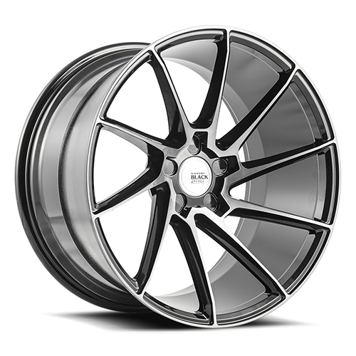 Savini BM15 Gloss Black Double Dark Tint - Part Number BM15-19085000D1557L-5x120-ET25 Savini BM15 Gloss Black Double Dark Tint Photo