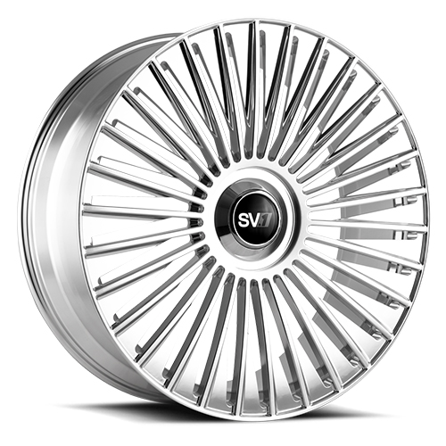 Savini SV.1 X2 Brushed W/ High Polished Accents - Part Number SV1X02-24100512H1571 Savini SV.1 X2 Brushed W/ High Polished Accents Photo